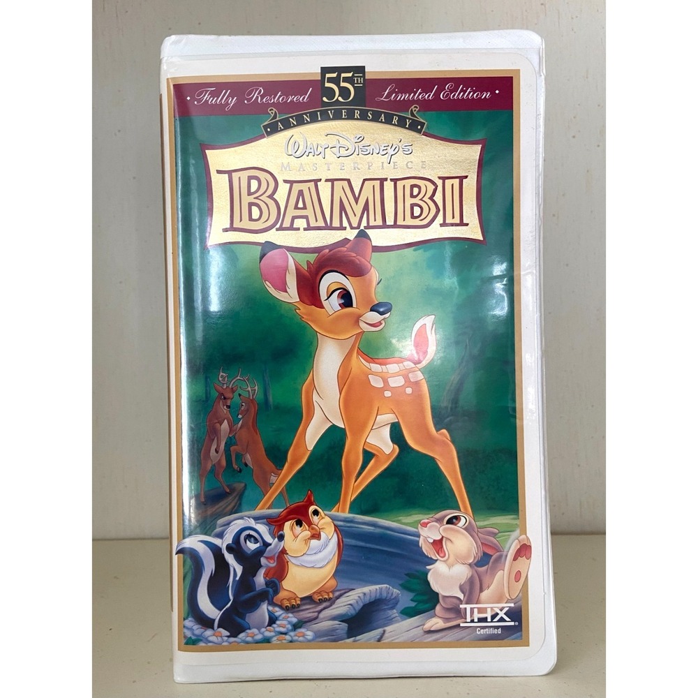 Bambi - Walt Disney Masterpiece Collection Limited Edition 55th Anniversary VHS